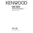 KENWOOD HM-353V Instrukcja Obsługi