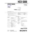 SONY HCD-S888 Instrukcja Serwisowa