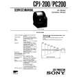 SONY CPJ-PC200 Instrukcja Serwisowa