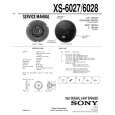 SONY XS-6027 Instrukcja Serwisowa