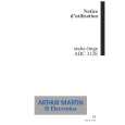 ARTHUR MARTIN ELECTROLUX ADC312E Instrukcja Obsługi