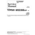 PIONEER YPM2036 Instrukcja Serwisowa