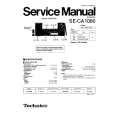 TECHNICS SECA1080 Instrukcja Serwisowa