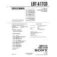 SONY LBT-A17CD Instrukcja Serwisowa