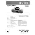 SONY CFS903L Instrukcja Serwisowa