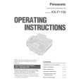 PANASONIC KXF1150 Instrukcja Obsługi