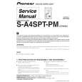 PIONEER S-A4SPT-PM/XTW/E5 Instrukcja Serwisowa