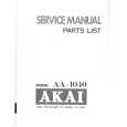 AKAI AA1040 Instrukcja Serwisowa