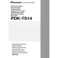 PIONEER PDK-TS14/E5 Instrukcja Obsługi