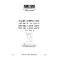 ZANUSSI ZWF1421S Instrukcja Obsługi