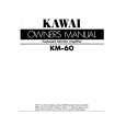 KAWAI KM60 Instrukcja Obsługi