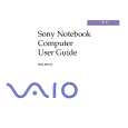 SONY PCG-SR11K VAIO Instrukcja Obsługi SONY PCG-SR11K VAIO Instrukcja Obsługi