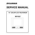 SYLVANIA 6615LE Instrukcja Serwisowa