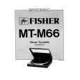 FISHER MT-M66 Instrukcja Serwisowa