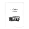 KENWOOD TRC-60 Instrukcja Serwisowa