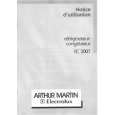 ARTHUR MARTIN ELECTROLUX IC3007-1 Instrukcja Obsługi