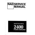 NAD 2400 Instrukcja Serwisowa