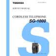 TOSHIBA SG1000 Instrukcja Serwisowa