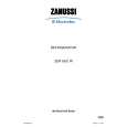 ZANUSSI ZER65/2W Instrukcja Obsługi