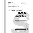 TOSHIBA 32AF45C Instrukcja Serwisowa
