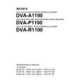 SONY DVA-P1100 Instrukcja Serwisowa