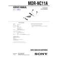 SONY MDRNC11A Instrukcja Serwisowa