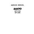 SANYO SFT-Z65 Instrukcja Serwisowa