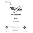 WHIRLPOOL ACP492XM0 Katalog Części