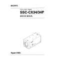 SONY SSC-CX34P Instrukcja Serwisowa