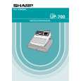 SHARP UP700 Instrukcja Obsługi
