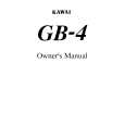 KAWAI GB4 Instrukcja Obsługi