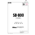 NIKON SB-800 Katalog Części