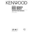 KENWOOD KDC-W531 Instrukcja Obsługi