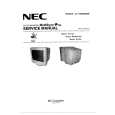 NEC MULTISYNC P750 Instrukcja Serwisowa
