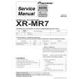 PIONEER XR-MR7/MY Instrukcja Serwisowa