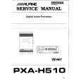 ALPINE PXA-H510 Instrukcja Serwisowa