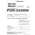 PIONEER PDR-555RW/MY Instrukcja Serwisowa