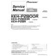 PIONEER KEH-P2800R/XM/EW Instrukcja Serwisowa