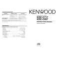 KENWOOD KDC-C667 Instrukcja Obsługi