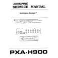 ALPINE PXA-H900 Instrukcja Serwisowa