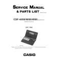 CASIO CSF-4650 Instrukcja Serwisowa