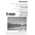 PANASONIC CQHR1003U Instrukcja Obsługi