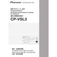 PIONEER CP-VSL3/WL Instrukcja Obsługi