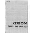 ORION SKV2080 Instrukcja Serwisowa