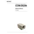 SONY CCM-DS250 Instrukcja Serwisowa