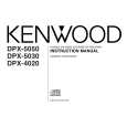 KENWOOD DPX-5050 Instrukcja Obsługi