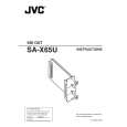 JVC SA-X65U Instrukcja Obsługi