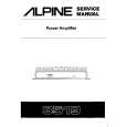 ALPINE 3519 Instrukcja Serwisowa
