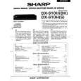 SHARP DX610HBK Instrukcja Serwisowa