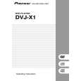PIONEER DVJ-X1/KUC Instrukcja Obsługi
